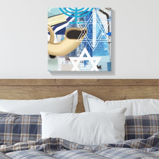 Yom Kippur Canvas Afdruk (Insitu (Slaapkamer))