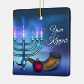 Yom Kippur Ceramic Ornament (Links)