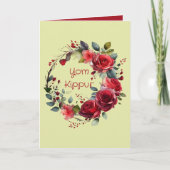 Yom Kippur Chag Sameach Kaart (Voorkant)