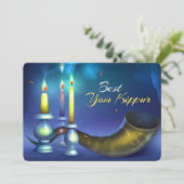 Yom Kippur Feestdagenkaart (Staand voorkant)