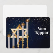 Yom Kippur Feestdagenkaart (Voorkant / Achterkant)