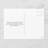 Yom Kippur Feestdagenkaart (Achterkant)