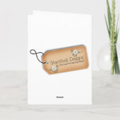 Yom Kippur Gold Kaart (Achterkant)