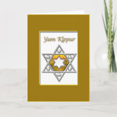 Yom Kippur Gold Kaart (Voorkant)