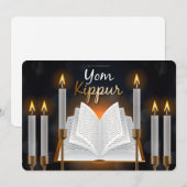 Yom Kippur Holiday Card Feestdagenkaart (Voorkant / Achterkant)