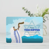 Yom Kippur Holiday Card Feestdagenkaart (Staand voorkant)