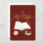 Yom Kippur Holiday Card Feestdagenkaart (Voorkant / Achterkant)