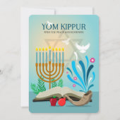 Yom Kippur Holiday Card Feestdagenkaart (Voorkant)