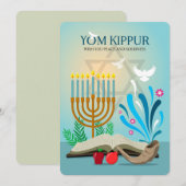 Yom Kippur Holiday Card Feestdagenkaart (Voorkant / Achterkant)