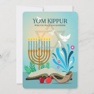 Yom Kippur Holiday Card Feestdagenkaart