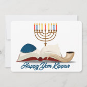 Yom Kippur Holiday Card Feestdagenkaart (Voorkant)