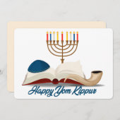 Yom Kippur Holiday Card Feestdagenkaart (Voorkant / Achterkant)