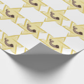 Yom Kippur Horn Cadeaupapier (Hoek)