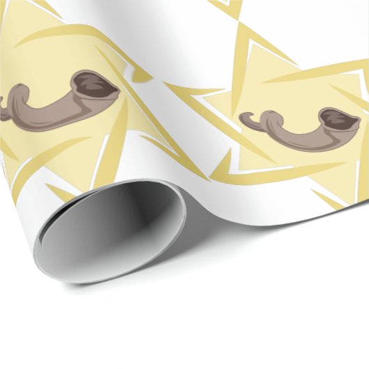 Yom Kippur Horn Cadeaupapier (Rol Hoek)