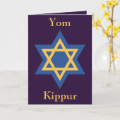 Yom Kippur Kaart (Gele Bloem)