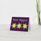 Yom Kippur Kaart (Voorkant)