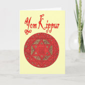 Yom Kippur-kaart Kaart (Voorkant)