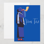 Yom Kippur Kaart- Yom Tov - Joodse feestdag Feestdagenkaart (Voorkant / Achterkant)