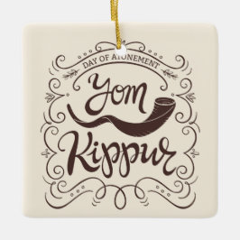 Yom Kippur keramische versiering Keramisch Ornament