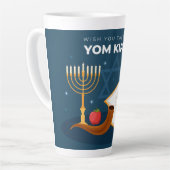 Yom Kippur-koffiemok Latte Mok (Linkerhoek)