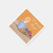 Yom Kippur L’shanah Tovah, koffie, granaatappels Servet (Hoek)