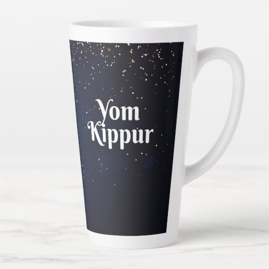 Yom Kippur Latte Mok (Rechts)