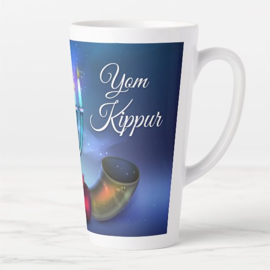Yom Kippur Latte Mok (Rechts)
