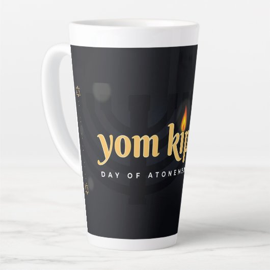 Yom Kippur Latte Mok (Linkerhoek)