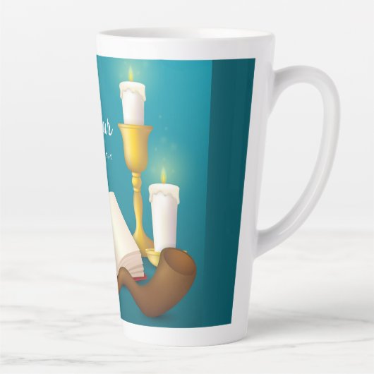 Yom Kippur Latte Mok (Rechts)