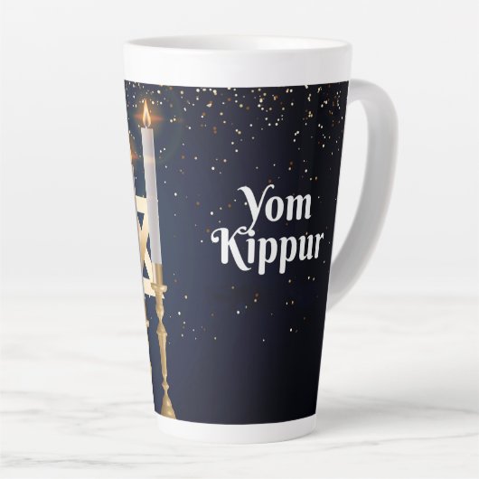 Yom Kippur Latte Mok (Rechterhoek)