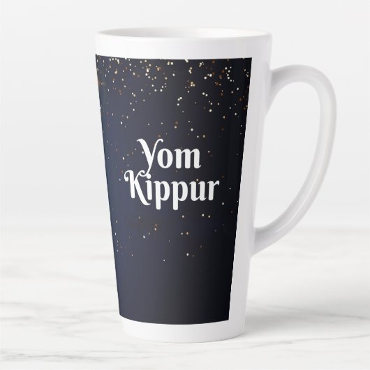 Yom Kippur Latte Mok (Rechts)