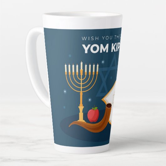 Yom Kippur Latte Mok (Linkerhoek)