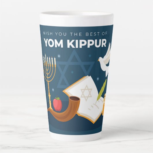 Yom Kippur Latte Mok (Voorkant)