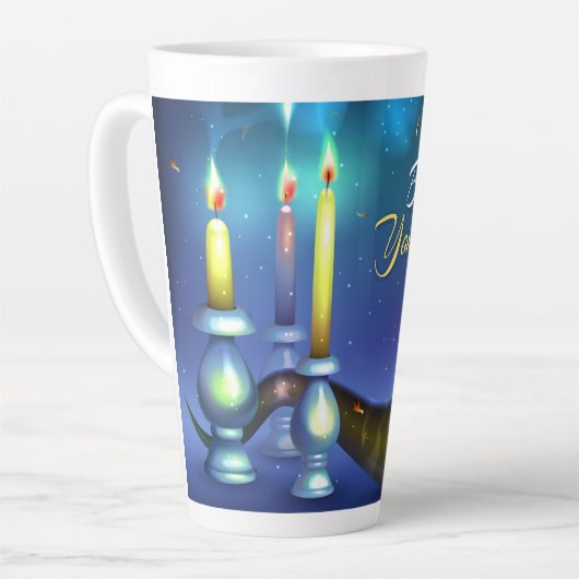 Yom Kippur Latte Mok (Linkerhoek)