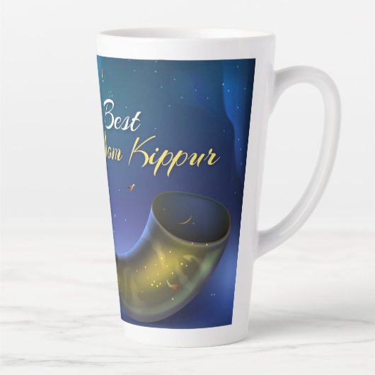 Yom Kippur Latte Mok (Rechts)
