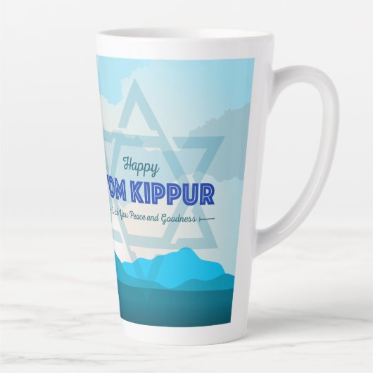 Yom Kippur Latte Mok (Rechts)