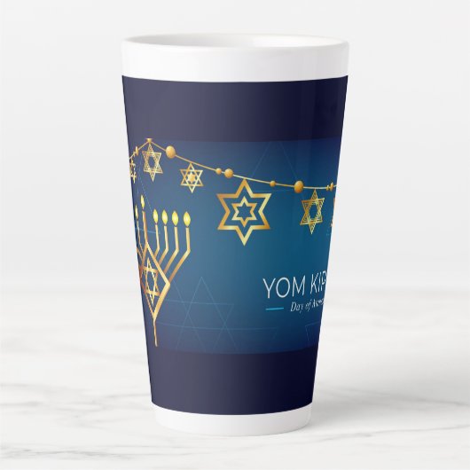 Yom Kippur Latte Mok (Voorkant)