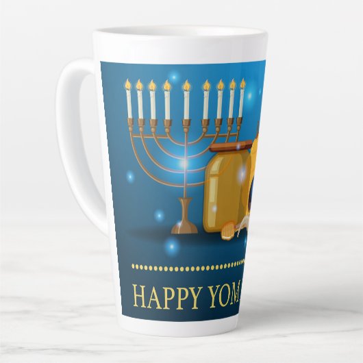 Yom Kippur Latte Mok (Linkerhoek)