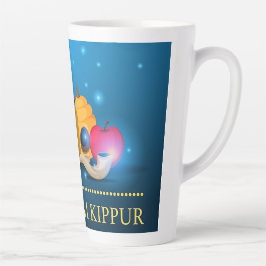 Yom Kippur Latte Mok (Rechts)