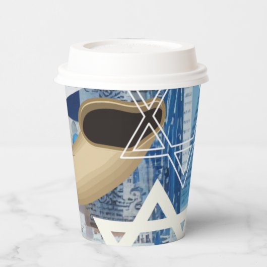 Yom Kippur Papieren Bekers (Links)