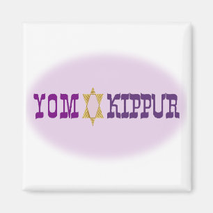 Yom Kippur & Star - Magneet