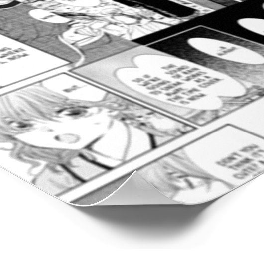 Yona van de dagboerkollage poster (Hoek)