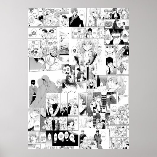 Yona van de dagboerkollage poster (Voorkant)