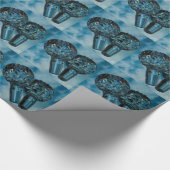 Yonderd voor de Crystal Blue Skies Cadeaupapier (Hoek)