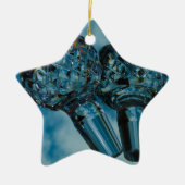 Yonderd voor de Crystal Blue Skies Keramisch Ornament (Voorkant)