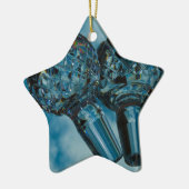 Yonderd voor de Crystal Blue Skies Keramisch Ornament (Links)
