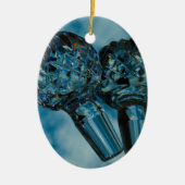Yonderd voor de Crystal Blue Skies Keramisch Ornament (Voorkant)