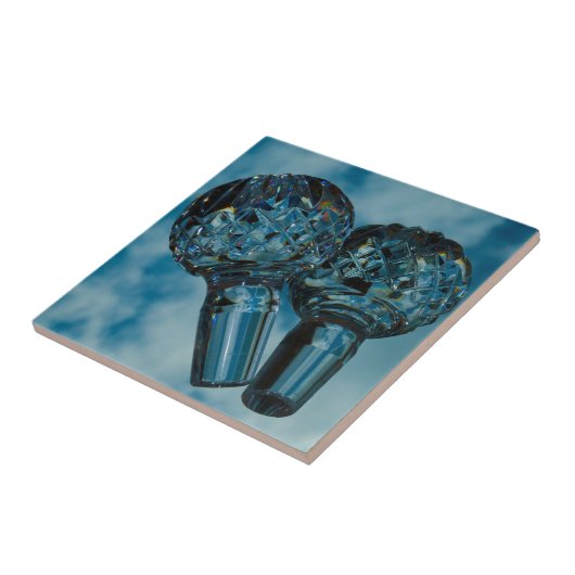 Yonderd voor de Crystal Blue Skies Tegeltje (Zijkant)