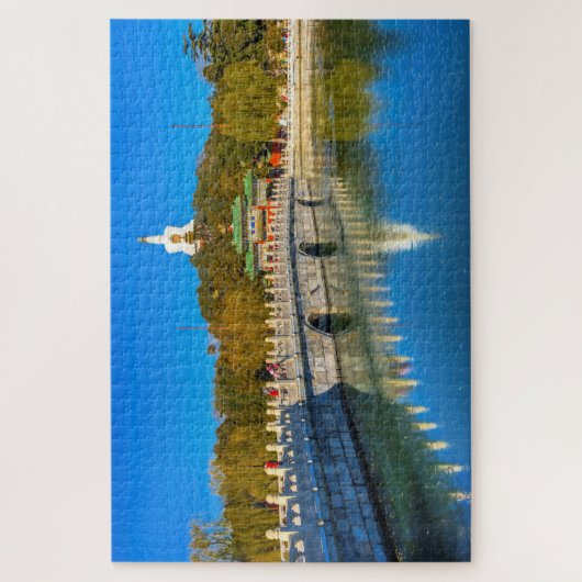 Yongan Bridge | White Stupa Legpuzzel (Verticaal)