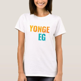 Yonge Eglinton Toronto Wijken T-shirt